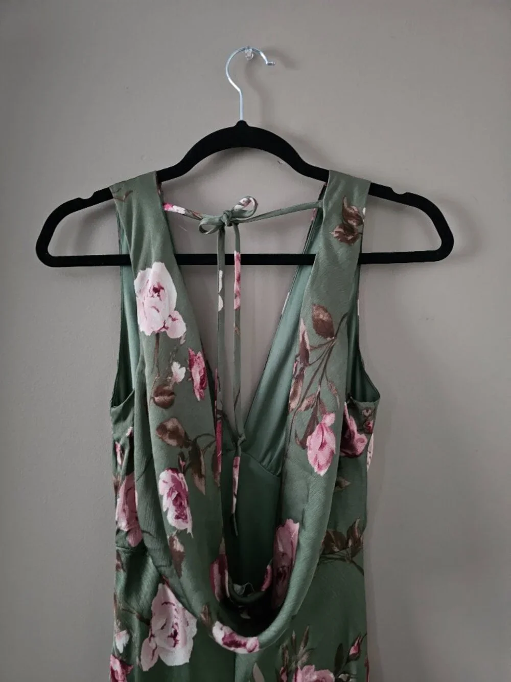 Green Floral Dress